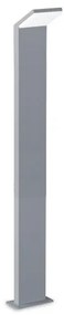 Επιδαπέδιο Φωτιστικό 1m LED 9W IP54 3000K Style Ideal Lux-322384-Γκρι 322384