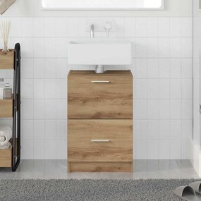 vidaXL Ντουλάπι Μπάνιου Artisan Oak 40 x 37 x 59 cm Επεξεργασμένο ξύλο