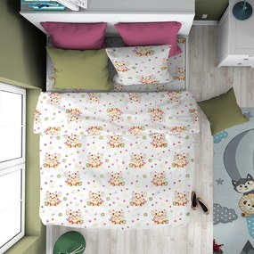 Παπλωματοθήκη Παιδική Lion Cub 530 Beige DimCol Μονό 160x240cm 100% Βαμβάκι
