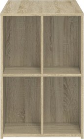 vidaXL Γραφείο Sonoma Δρυς 102x50x75 εκ. από Επεξεργασμένο Ξύλο