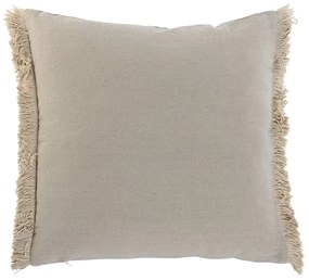 Μαξιλάρι Home ESPRIT Γκρι Φυσικό Boho 45 x 8 x 45 cm