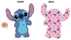 Μαξιλάρι Διακοσμητικό Παιδικό 3D (Με Γέμιση) Disney Home Stitch 690 20cm Pink DimCol 20cm Velboa