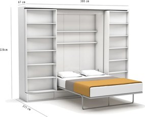 Κρεβάτι Τοίχου Sliding Suit 140x200cm