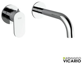 Μπαταρία Νιπτήρα Τοίχου Slim Vicario Chrome 500045-100