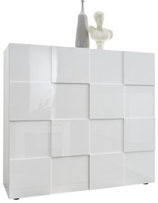 Έπιπλο Τηλεόρασης Λευκό 121x43x57