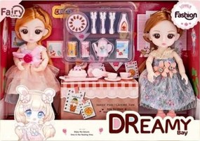 Kούκλες Vintage με σετ τσαγιού - 6643 - 917365