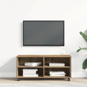 vidaXL Ντουλάπι TV Καφέ 90 x 35 x 35 cm Επεξεργασμένο ξύλο