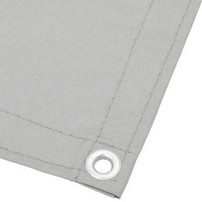 vidaXL Διαχωριστικό Βεράντας Αν. Γκρι 75x800εκ 100% Πολ. Ύφασμα Oxford