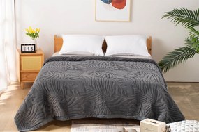 Κουβερτοπάπλωμα King Size240x260 Lucia 4-Grey Anna Riska