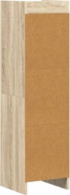 vidaXL Βιβλιοθήκη Sonoma Δρυς 30 x 30 x 111 εκ Επεξεργασμένο Ξύλο
