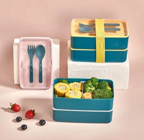 Lunch Box Set (2 Pieces) EM-1003-P Blue
Yellow