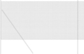 vidaXL Συγκολλητός φράχτης από σύρμα 5000 x 140 εκ Γκρι
