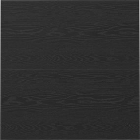 vidaXL Τραπεζάκι σαλονιού Μαύρη δρυς 100 x 100 x 40 cm