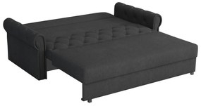 Καναπές κρεβάτι Columbus 196, Αριθμός θέσεων: 3, Αποθηκευτικός χώρος, 85x188x98cm, 76 kg, Πόδια: Μέταλλο | Epipla1.gr