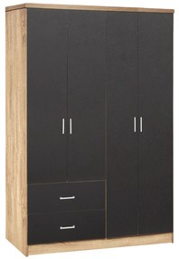 ΝΤΟΥΛΑΠΑ 4ΦΥΛΛΗ BRIANA ME 2 ΣΥΡΤΑΡΙΑ HM339.04 SONAMA-ΓΚΡΙ 120Χ42,5Χ180,5εκ.
