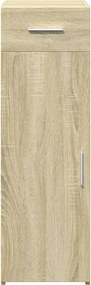vidaXL Ντουλάπι Sonoma Δρυς 30x42,5x93 εκ. από Επεξεργασμένο Ξύλο