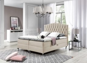 Επενδυμένο κρεβάτι Puerto-Mpez-120 x 200