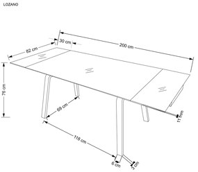 Holly Τουαλέτα Λευκή με Φωτισμό 94x43x140cm