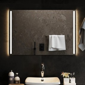 Καθρέφτης Μπάνιου με LED 90x60 εκ.