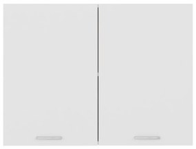 Ντουλάπι Κρεμαστό Λευκό 80 x 31 x 60 εκ. από Επεξ. Ξύλο - Λευκό