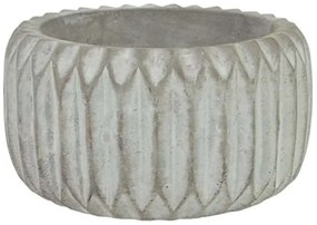 Κασπώ 06-00-21215-1 Φ20x11cm Grey-White Marhome Τσιμέντο