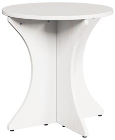 vidaXL Σετ Τραπεζιού Για Καφέ 3 pcs Λευκό 46 x 46 x 47 εκ.