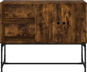vidaXL Ντουλάπι Καπνιστή Δρυς 100x40x79,5 εκ. από Επεξεργασμένο Ξύλο