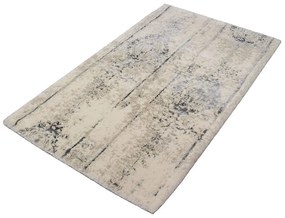 Πατάκι Μπάνιου Caracas 4065 Silver Grey Kleine Wolke 60X60 Viscose,Cotton