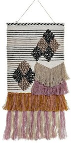 Κρεμαστή διακόσμηση DKD Home Decor Γιούτα βαμβάκι Μαλλί (46 x 2 x 110 cm)