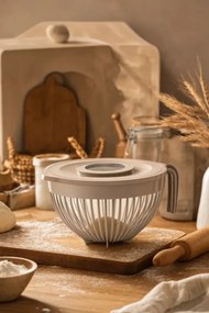 Stewehome Δοχείο μίξερ με καπάκι 3000 ml 262x270x135 cm