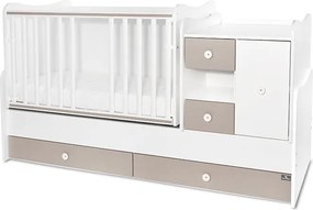 BED MINI MAX 190/72 COLOUR WHITE/STRING  NEW