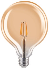 JUSTLed-LED Filament Ε27 G125 12W 3000K Θερμό Amber (B271212201)