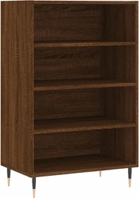 vidaXL Ραφιέρα Καφέ Δρυς 57 x 35 x 90 από Επεξεργασμένο Ξύλο