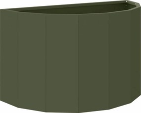 vidaXL Γλάστρα Ελιά Πράσινη 60 x 30 x 35 εκ Ατσάλι
