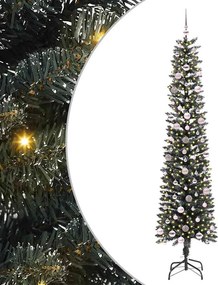 vidaXL Τεχνητό Χριστουγεννιάτικο Δέντρο με 300 LED Πράσινο 240 cm