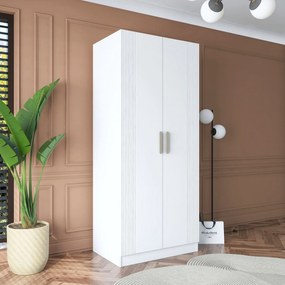 Ντουλάπα Λευκό BRECLES 90x57.5x210