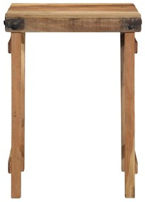 vidaXL Τραπεζαρία Καφέ 60 x 55 x 76 εκ. Μασίφ ανακυκλωμένο ξύλο