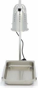 Heating Lamp - 2 Lamps - incl 2 Lamps and 1 x 1/1 GN Container
