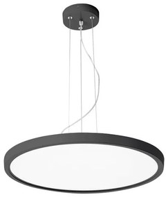 Κρεμαστό Φωτιστικό Οροφής LED 50W 4000K Epistar Spotlight-3216-Μαύρο 3216
