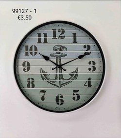 Ρολόι τοίχου - 35cm - 99127-1-WH