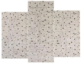 Χαλιά Κρεβατοκάμαρας (Σετ 3τμχ) Polcarpet Giza Cairo 28002 Beige