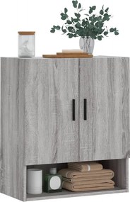 vidaXL Ντουλάπι Τοίχου Γκρι Sonoma 60 x 31 x 70 εκ. από Επεξεργ. Ξύλο
