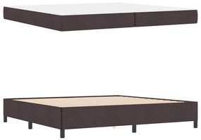 vidaXL Κρεβάτι με ελατήρια Καφέ 200 x 200 cm
