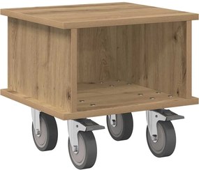 vidaXL Βάση TV Artisan Oak 37 x 35 x 35 εκ Επεξεργασμένο ξύλο