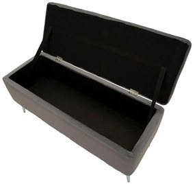 Σκαμπό με Αποθηκευτικό χώρο SILVERY 42x112
