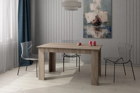 HAZEL Τραπέζι Κουζίνας Ξύλινο Truffle Oak 120x80x75εκ.