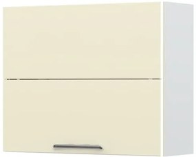 Ντουλάπι κρεμαστό Modena V7-90-2KP-Λευκό - Μπεζ - 90.00Χ30.00Χ72.00cm