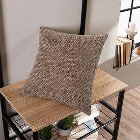 Μαξιλαροθήκη Διακοσμητική Utah 03 Brown Teoran 43X43 Acrylic, Polyester