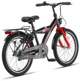 Hero 20 Inch Boys Rim Brakes Black/Red