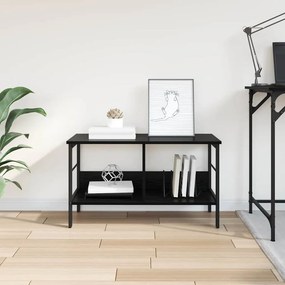 vidaXL Ράφι Βιβλίων 2 επιπέδων 82 x 32 x 47 εκ. Επεξεργασμένο Ξύλο